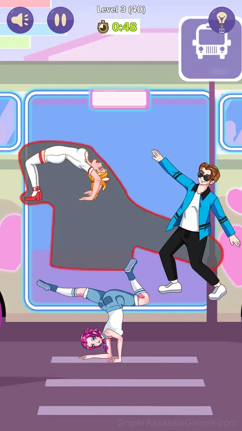 Pose To Hide: Puzzle gameplay screenshot 2