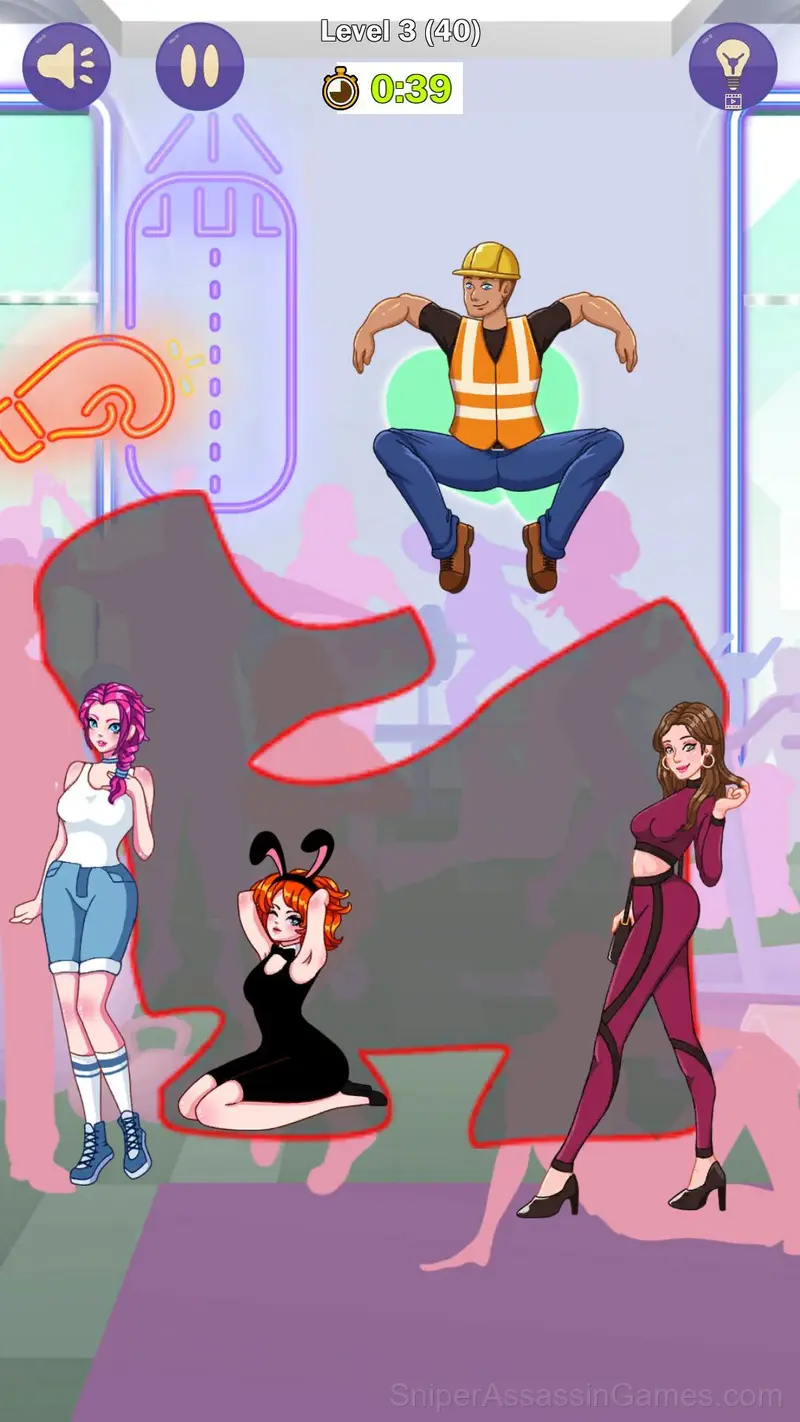 Pose To Hide: Puzzle gameplay screenshot 4