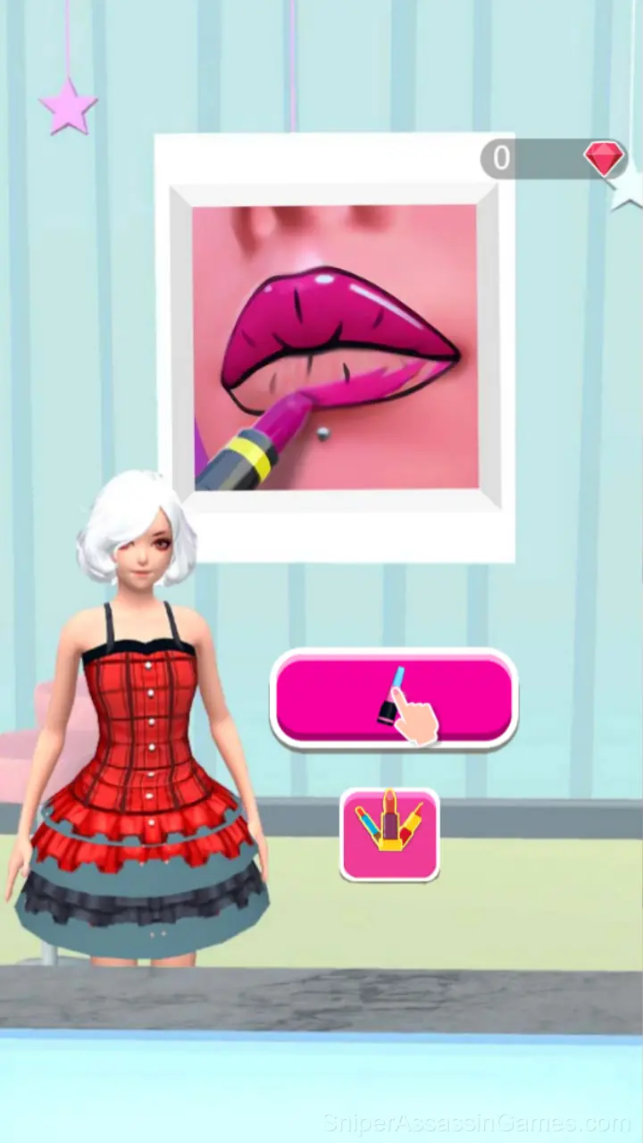 Lip Salon gameplay screenshot 1
