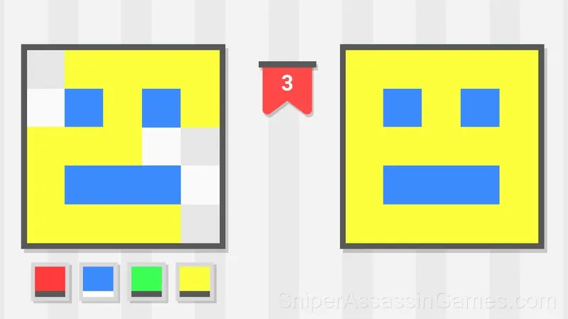 Repeat pixel art gameplay screenshot 1