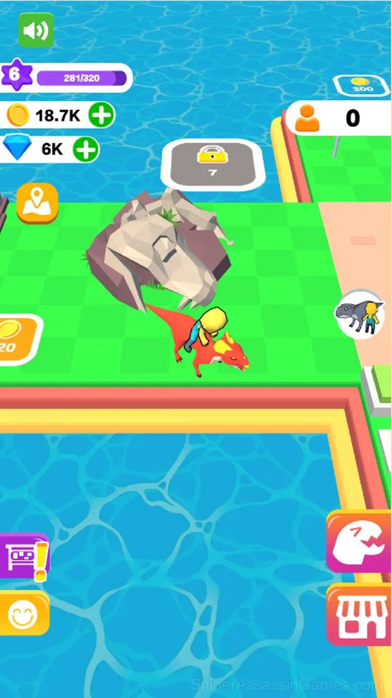 Mini Dino Park gameplay screenshot 4