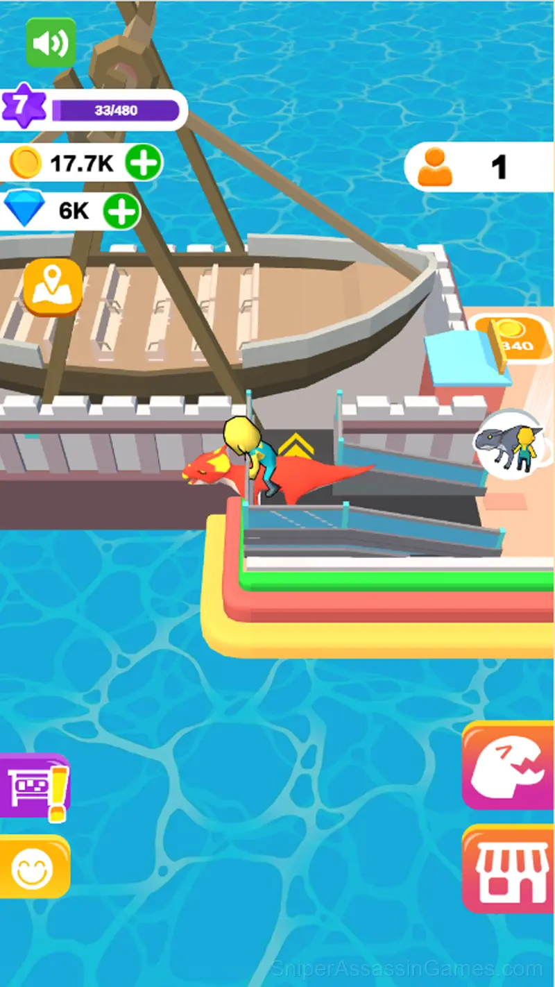 Mini Dino Park gameplay screenshot 5