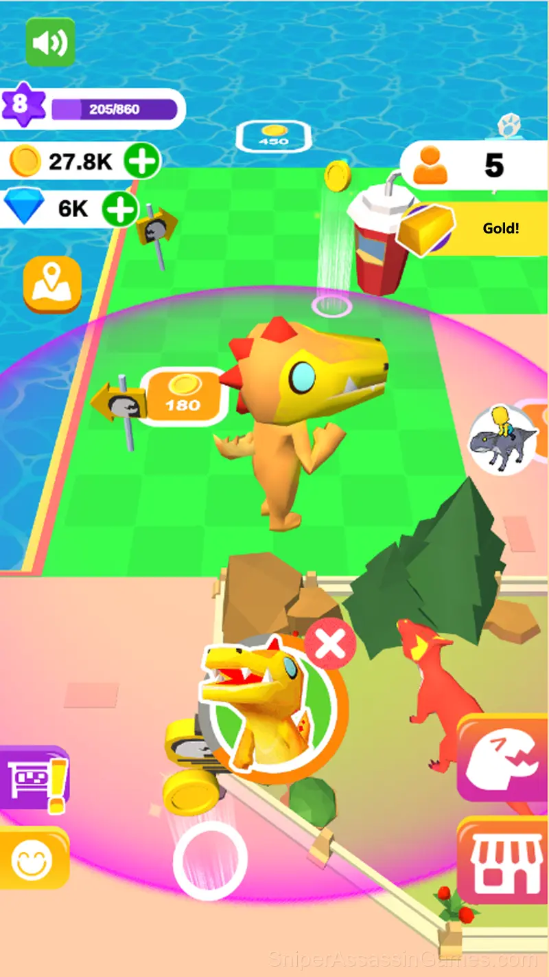 Mini Dino Park gameplay screenshot 6
