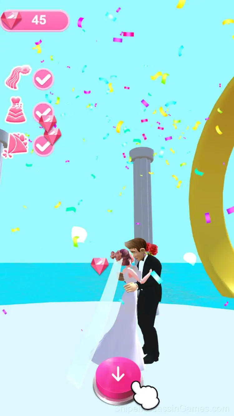 Bridal Rush gameplay screenshot 2