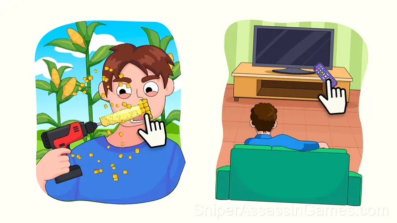 Bring the picture to life: Move the item gameplay screenshot 1