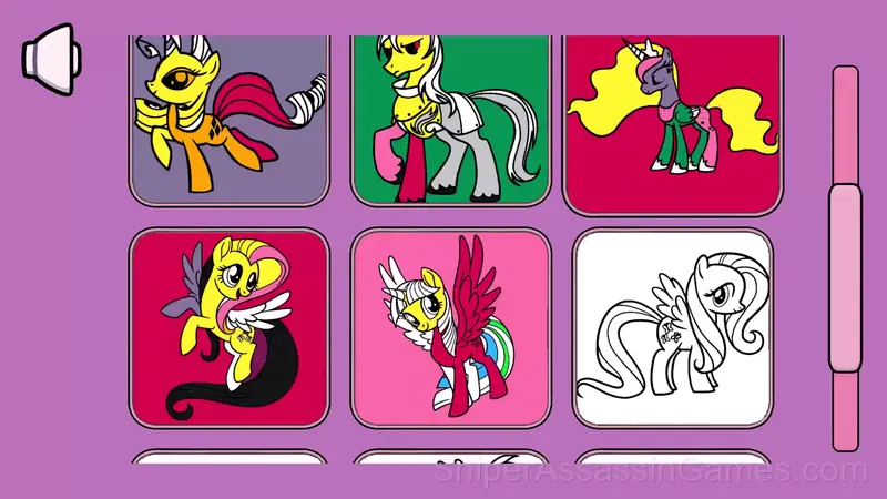 Color Game - My little pony, for kids gameplay screenshot 1