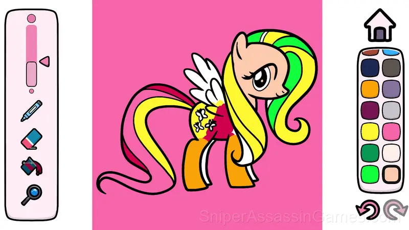 Color Game - My little pony, for kids gameplay screenshot 3