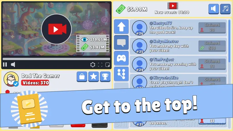 Let's Play: Tuber Clicker gameplay screenshot 4