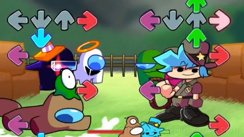Friday Night Funkin vs Imposter AfterNated gameplay screenshot 1