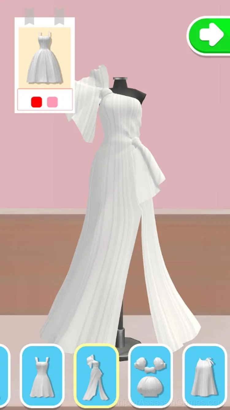 Dress Designer gameplay screenshot 1