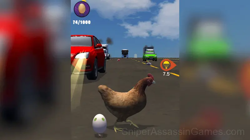 Chicken Royale gameplay screenshot 1