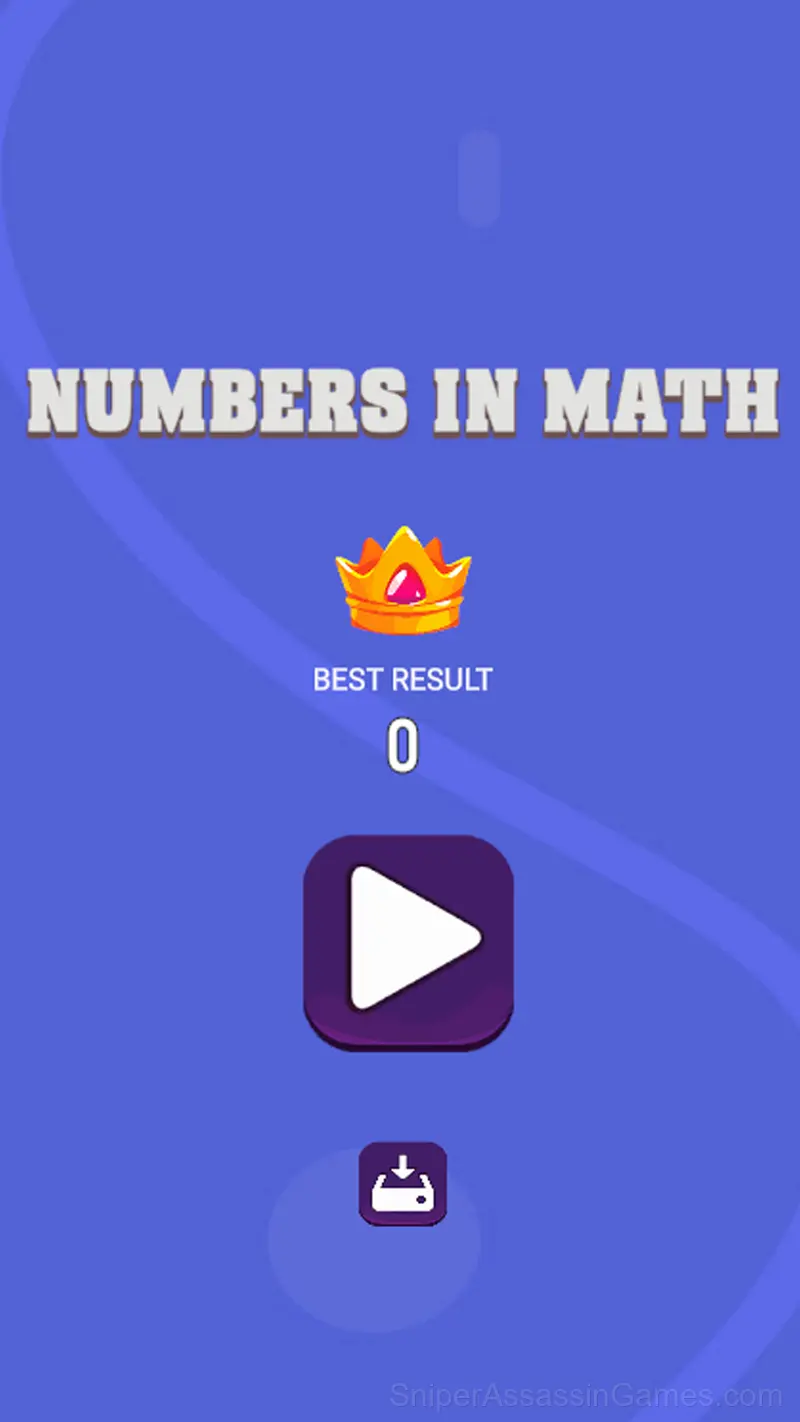 Numbers in math gameplay screenshot 1