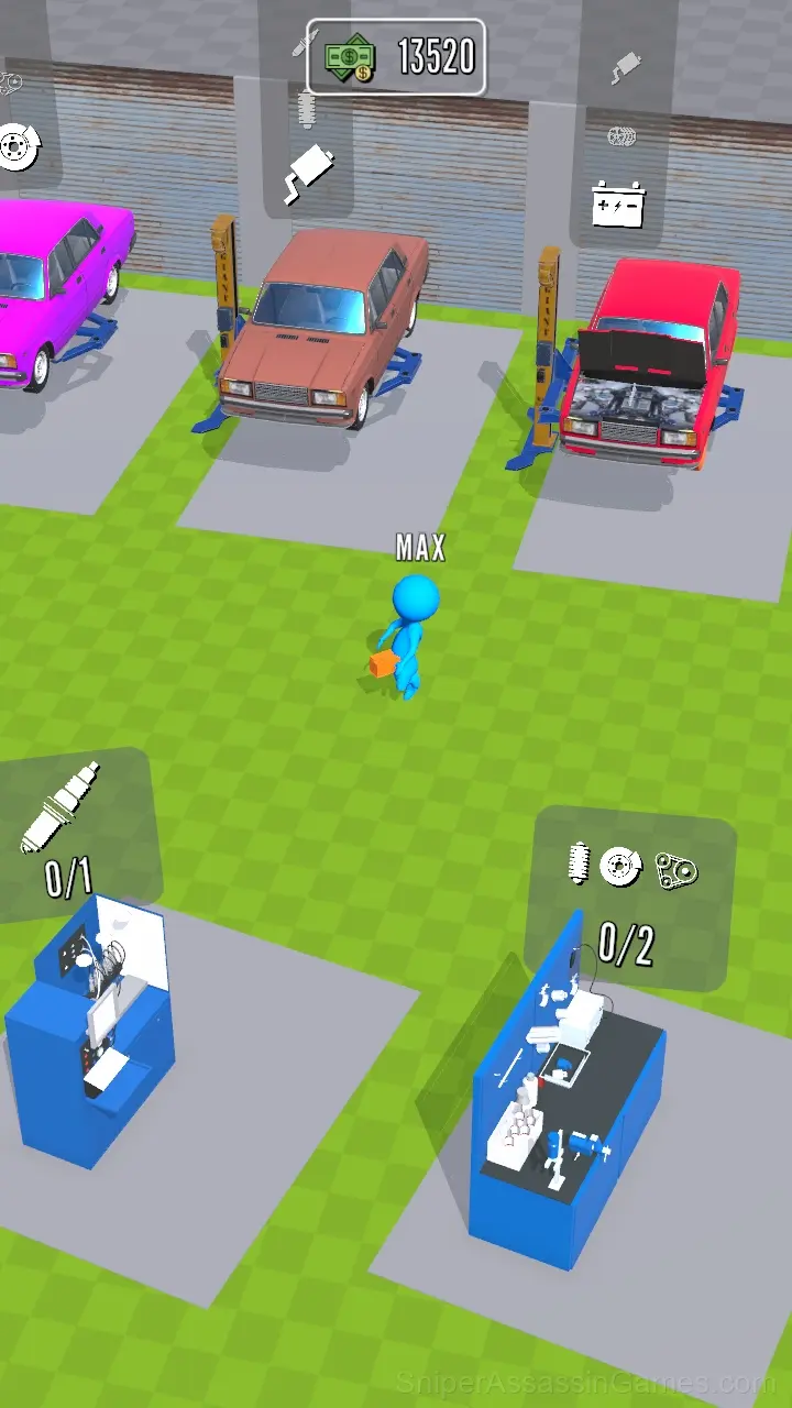 Your mini garage. Service simulator 3D gameplay screenshot 2