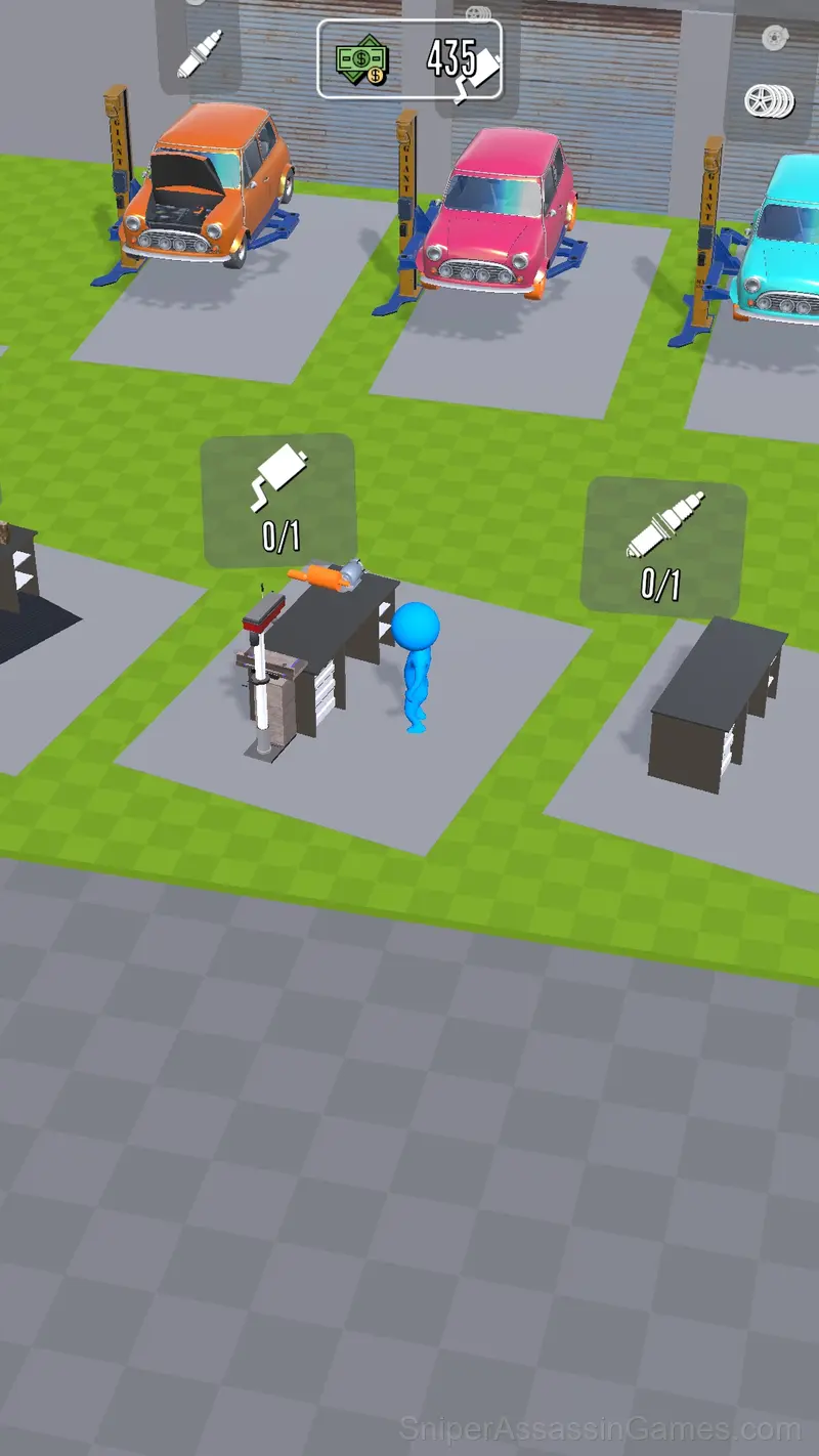 Your mini garage. Service simulator 3D gameplay screenshot 5