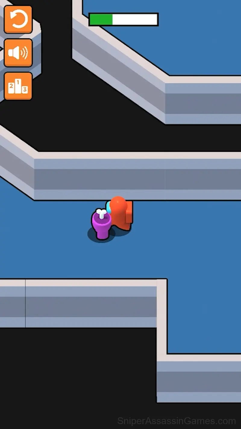Red Among vs Crew: a killer is among us gameplay screenshot 5