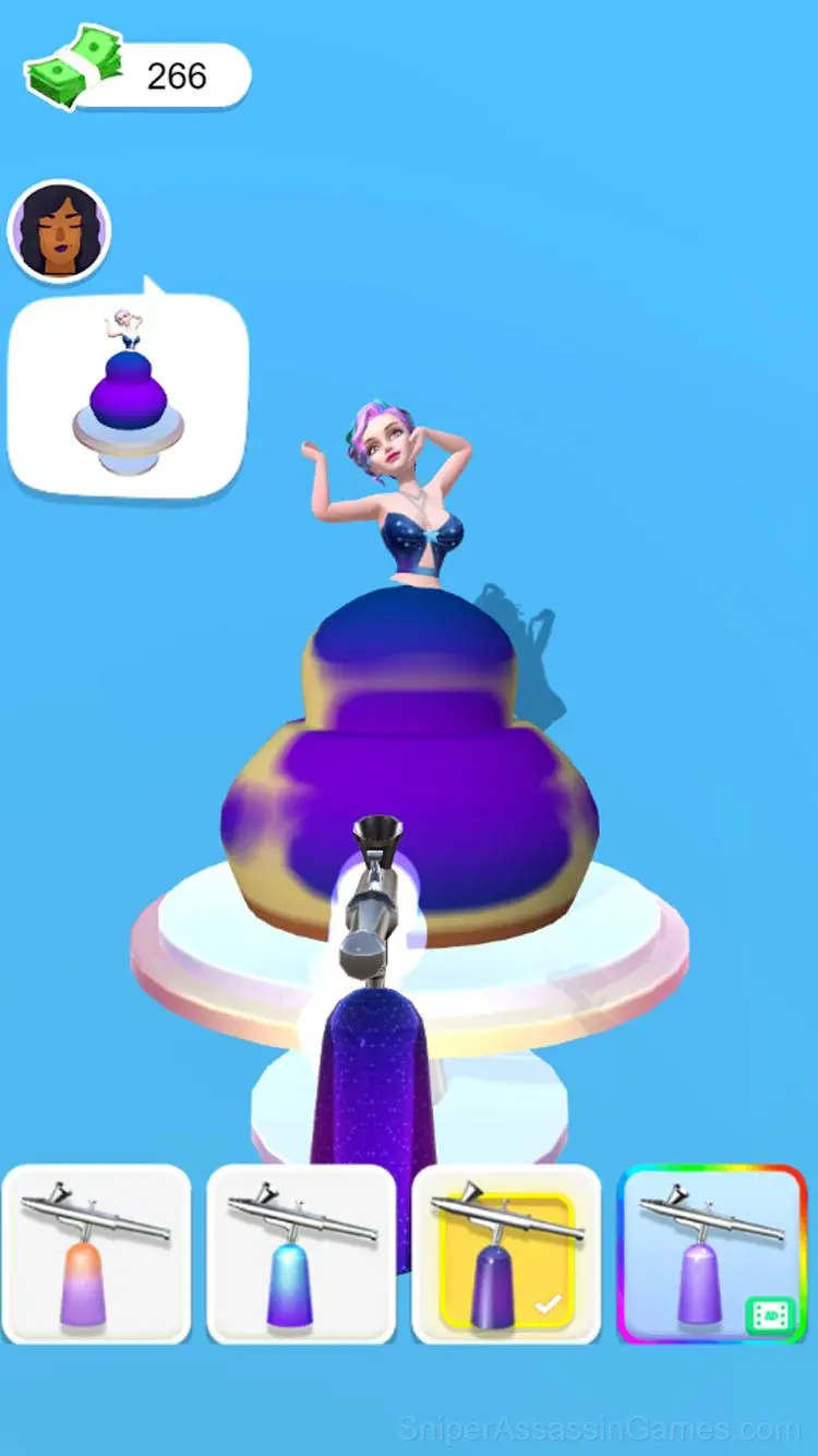 Cake Dress gameplay screenshot 1