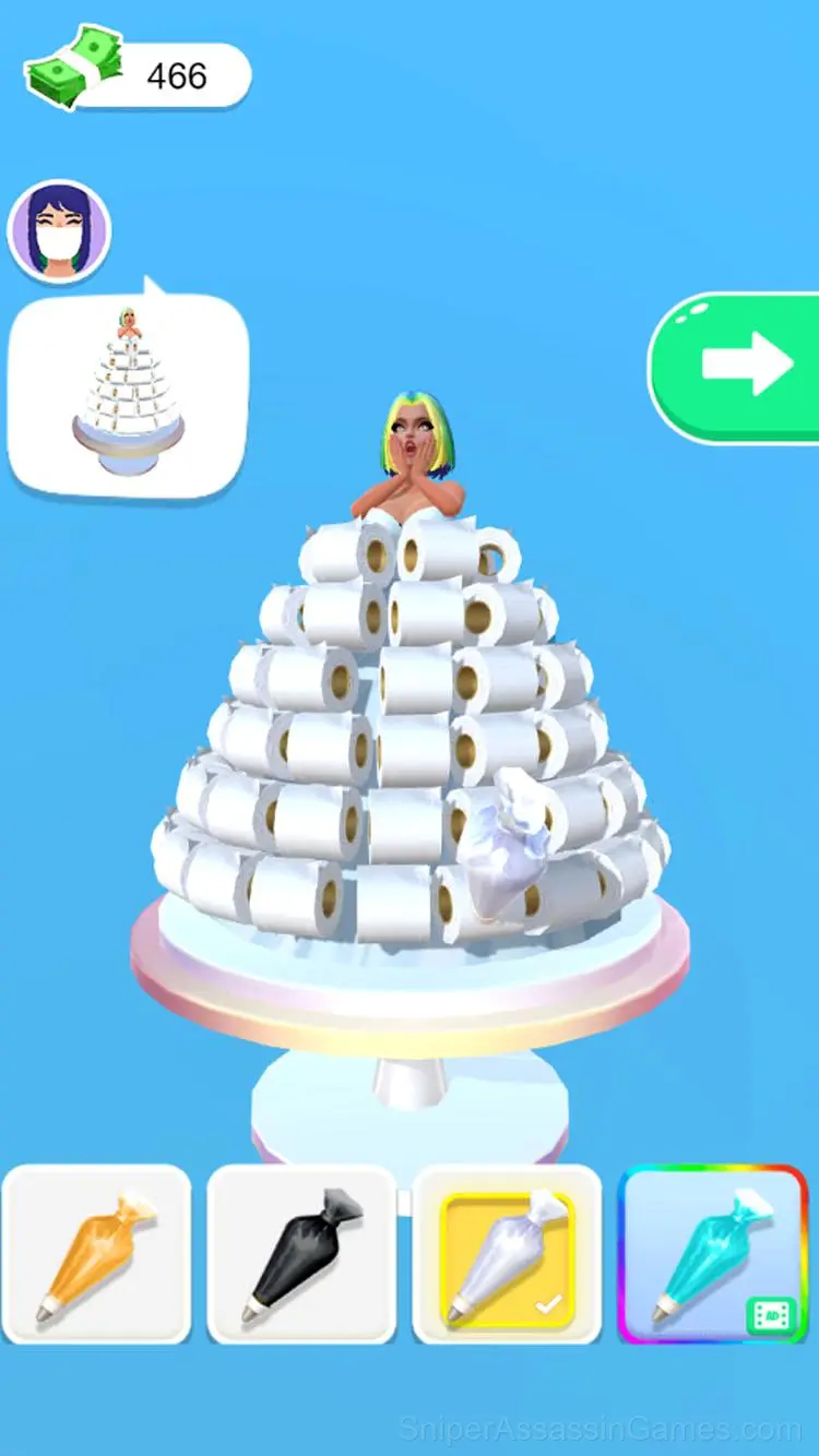 Cake Dress gameplay screenshot 3