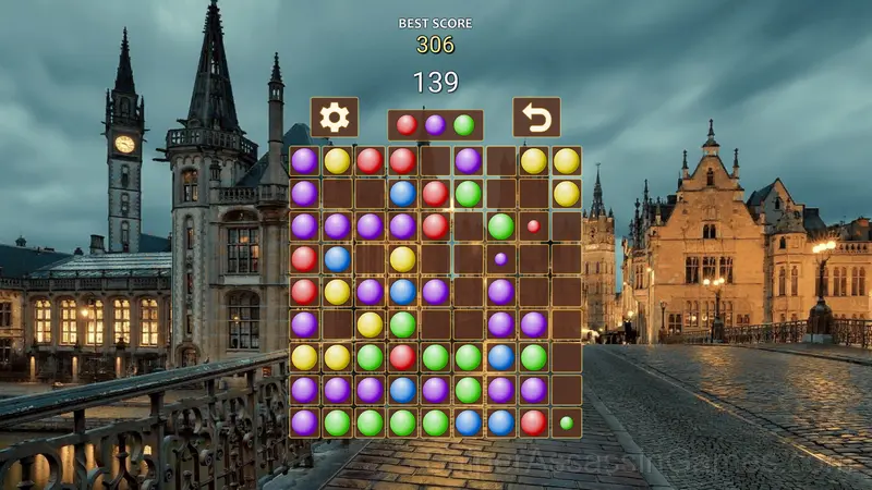 Color Lines Match 5 gameplay screenshot 1