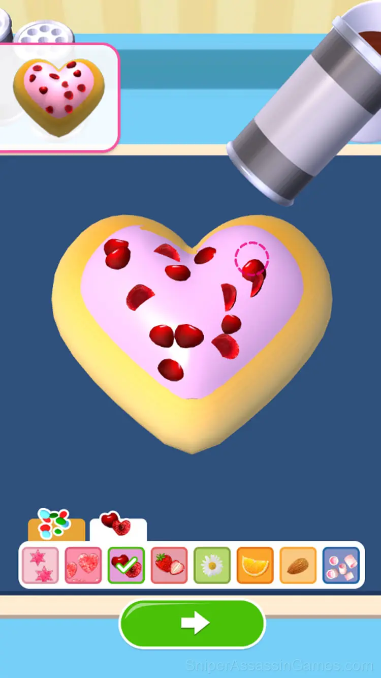 Baking cakes gameplay screenshot 1