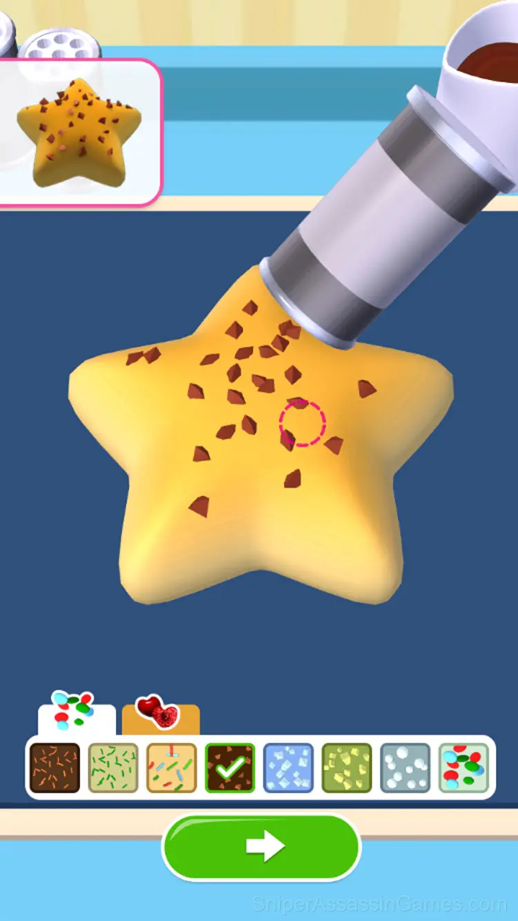 Baking cakes gameplay screenshot 3