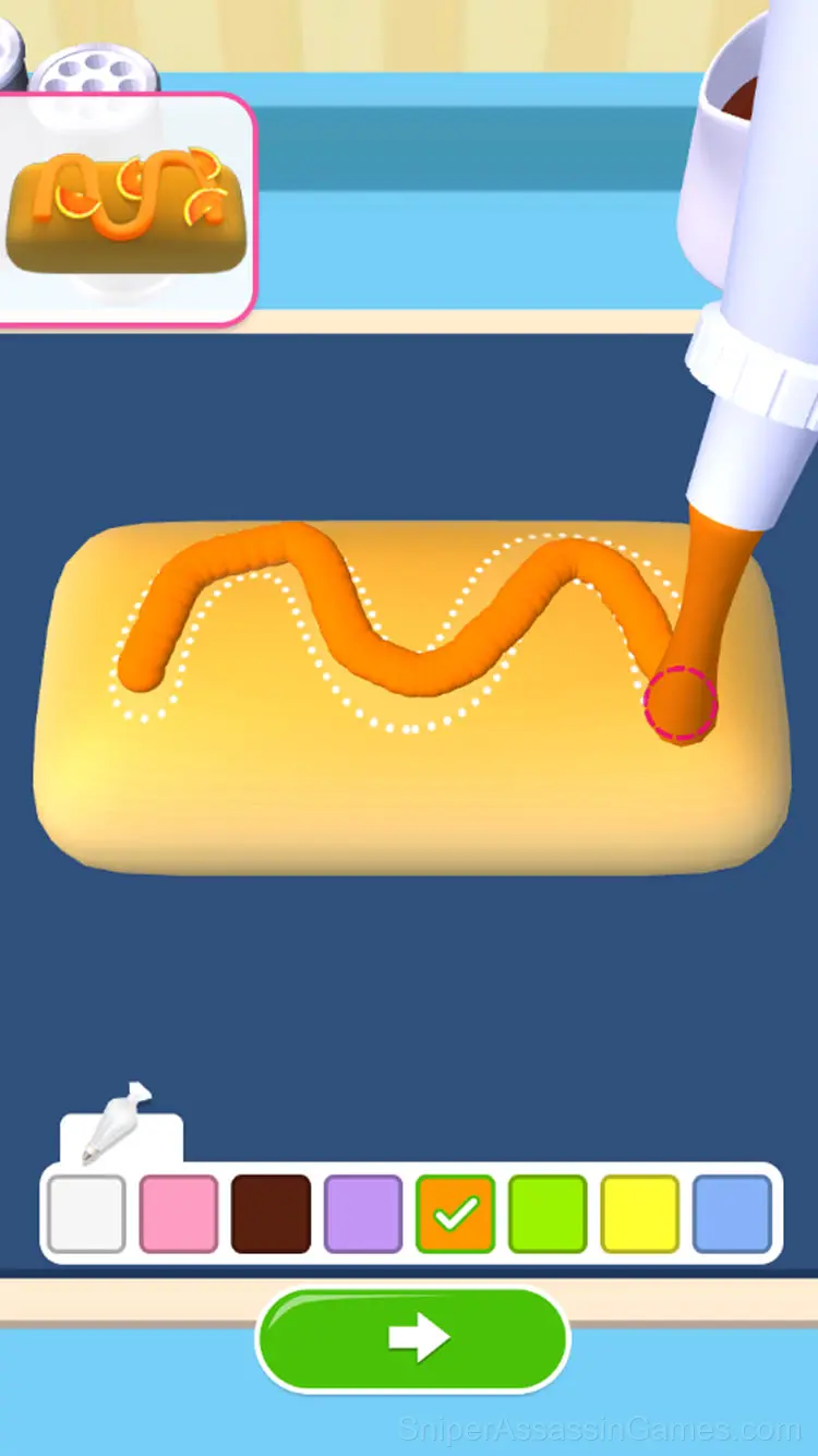 Baking cakes gameplay screenshot 4