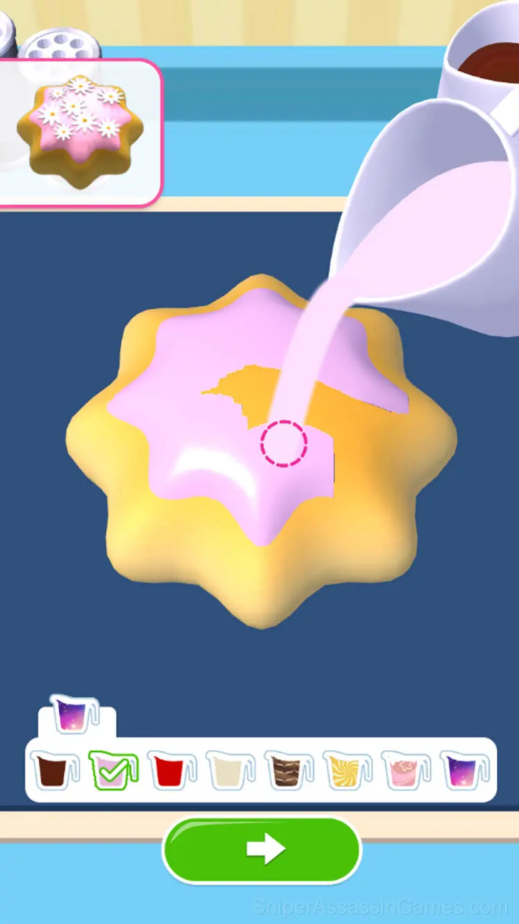 Baking cakes gameplay screenshot 6