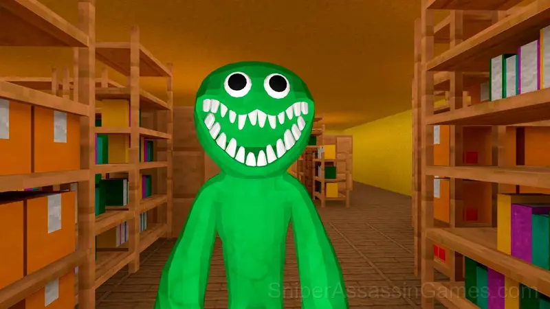 Banban Gang in the World of Blocks gameplay screenshot 3