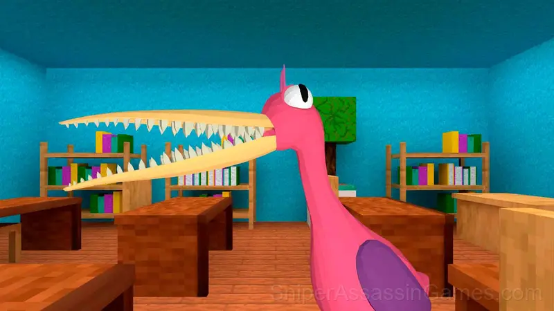 Banban Gang in the World of Blocks gameplay screenshot 4