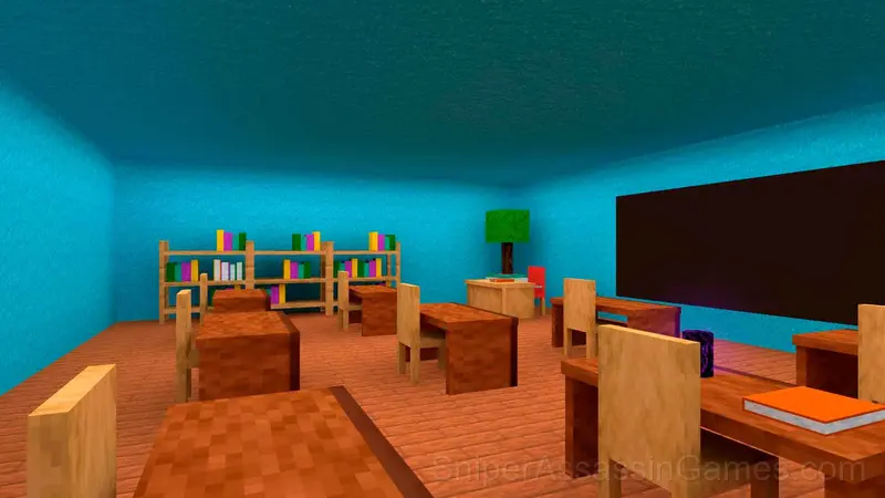 Banban Gang in the World of Blocks gameplay screenshot 5