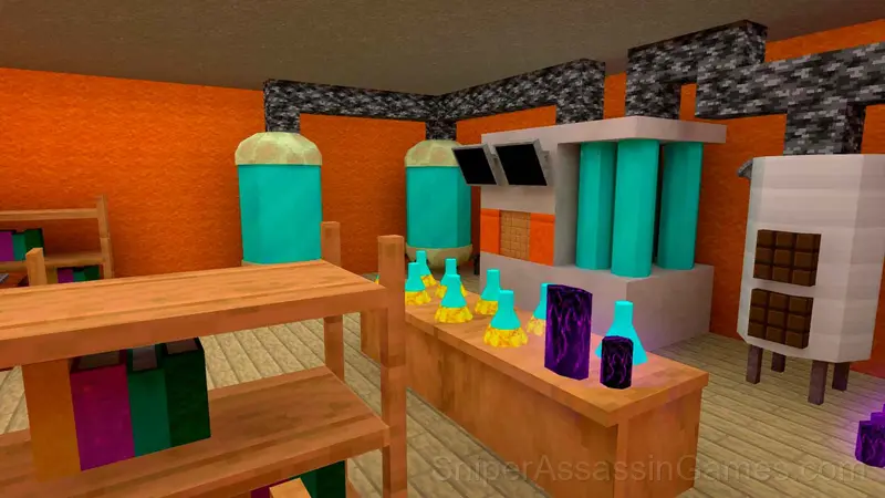 Banban Gang in the World of Blocks gameplay screenshot 6