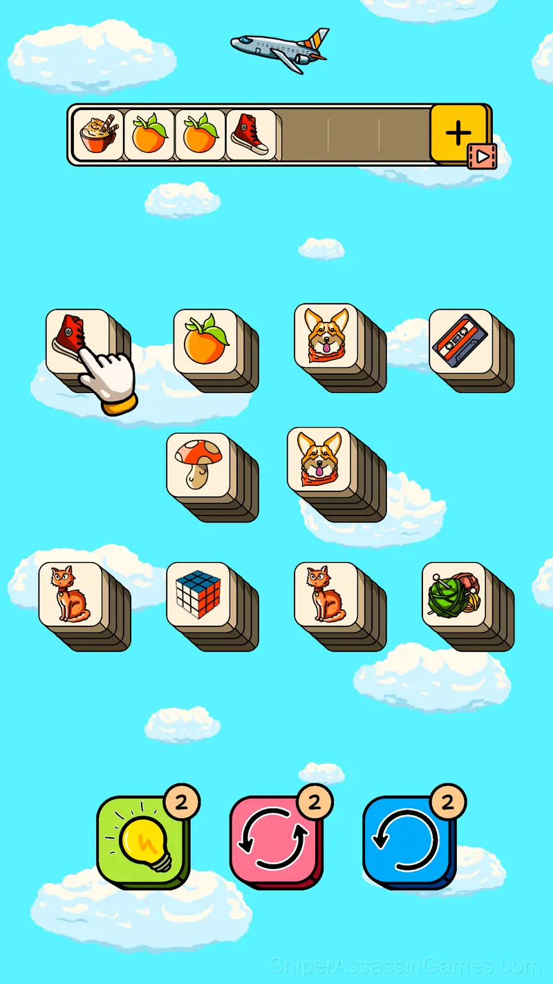 Little Tiles Mahjong Match 3 gameplay screenshot 2