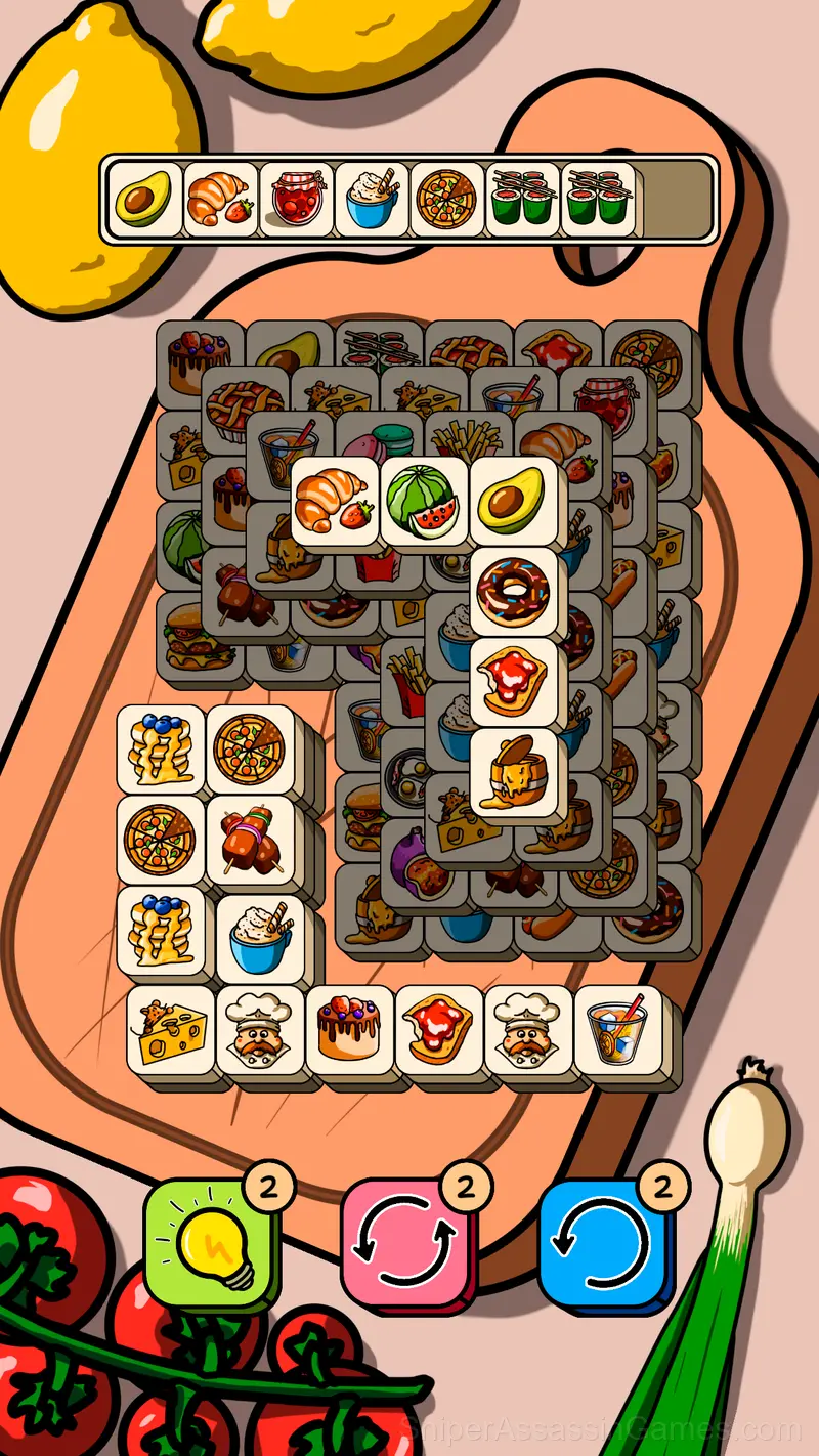 Little Tiles Mahjong Match 3 gameplay screenshot 3