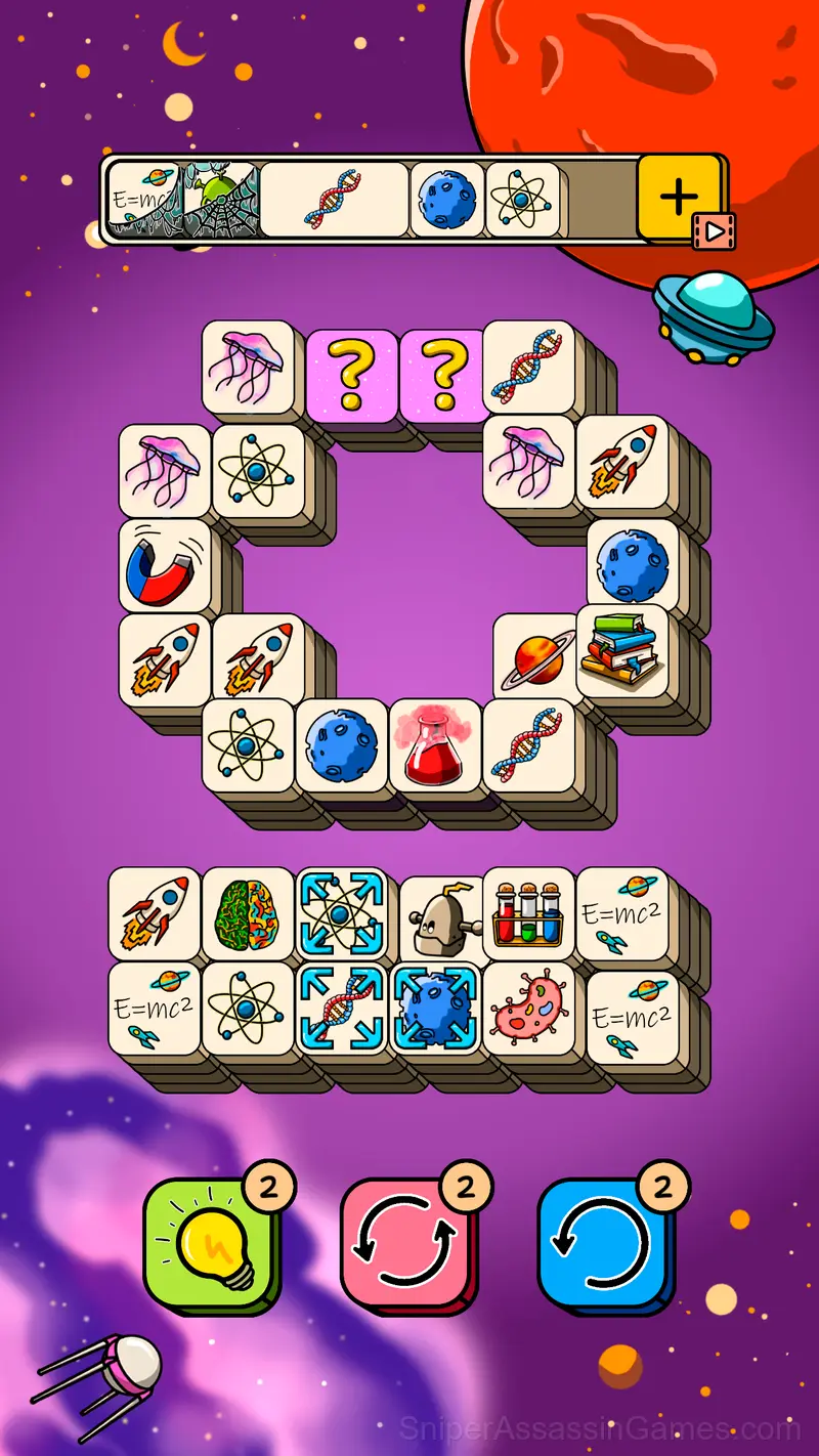 Little Tiles Mahjong Match 3 gameplay screenshot 4