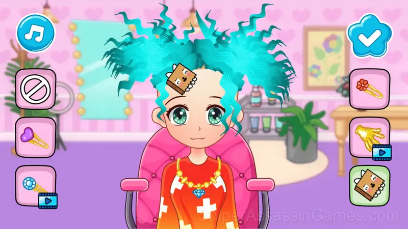 Hair Salon Playtime gameplay screenshot 5