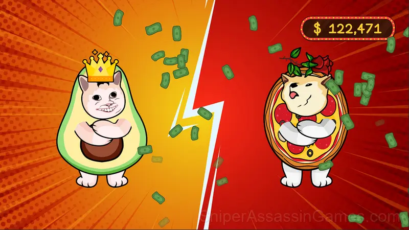 Mix Banana Cat Meme gameplay screenshot 2