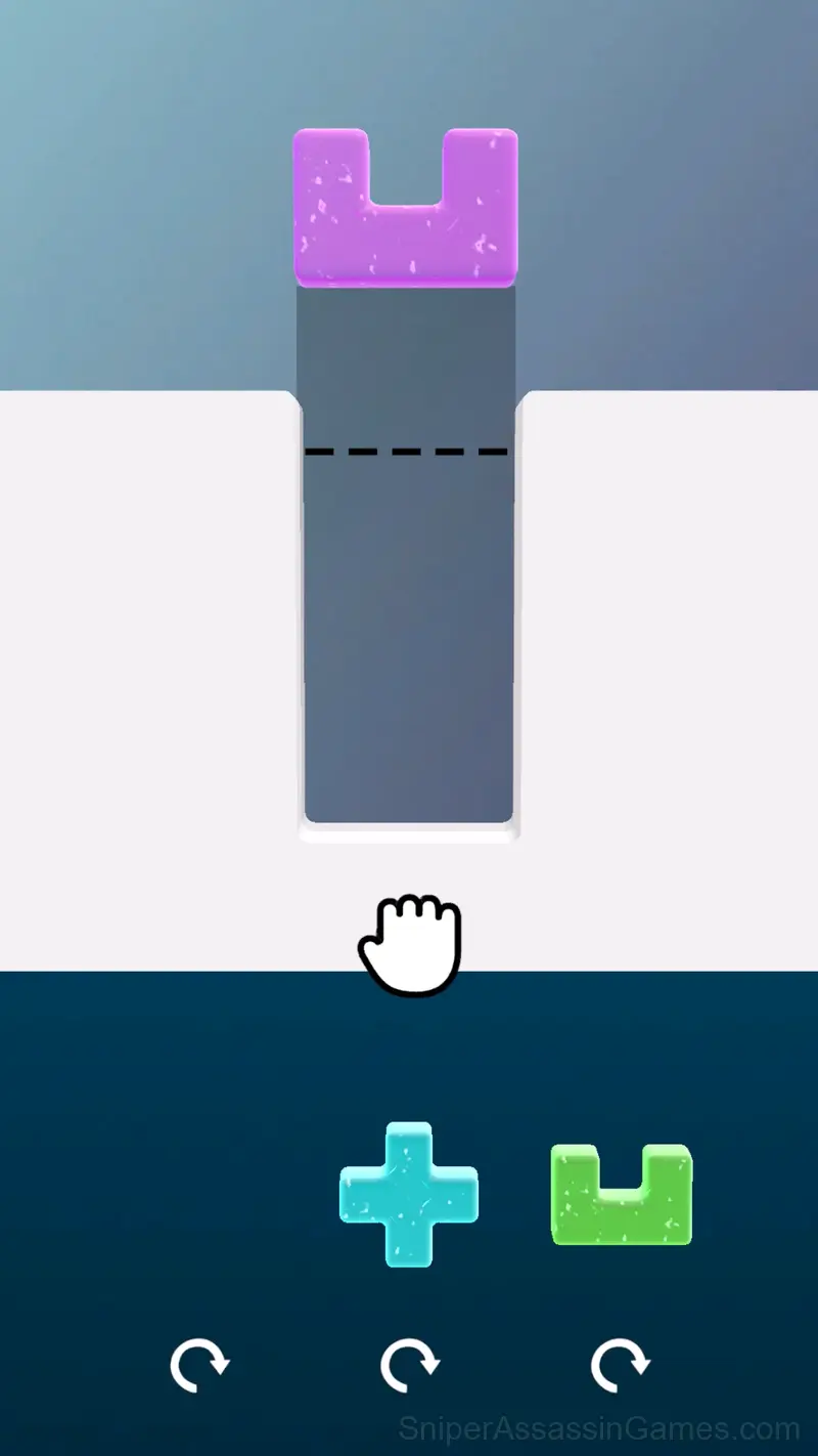 Slimetris - slime ASMR puzzle gameplay screenshot 1
