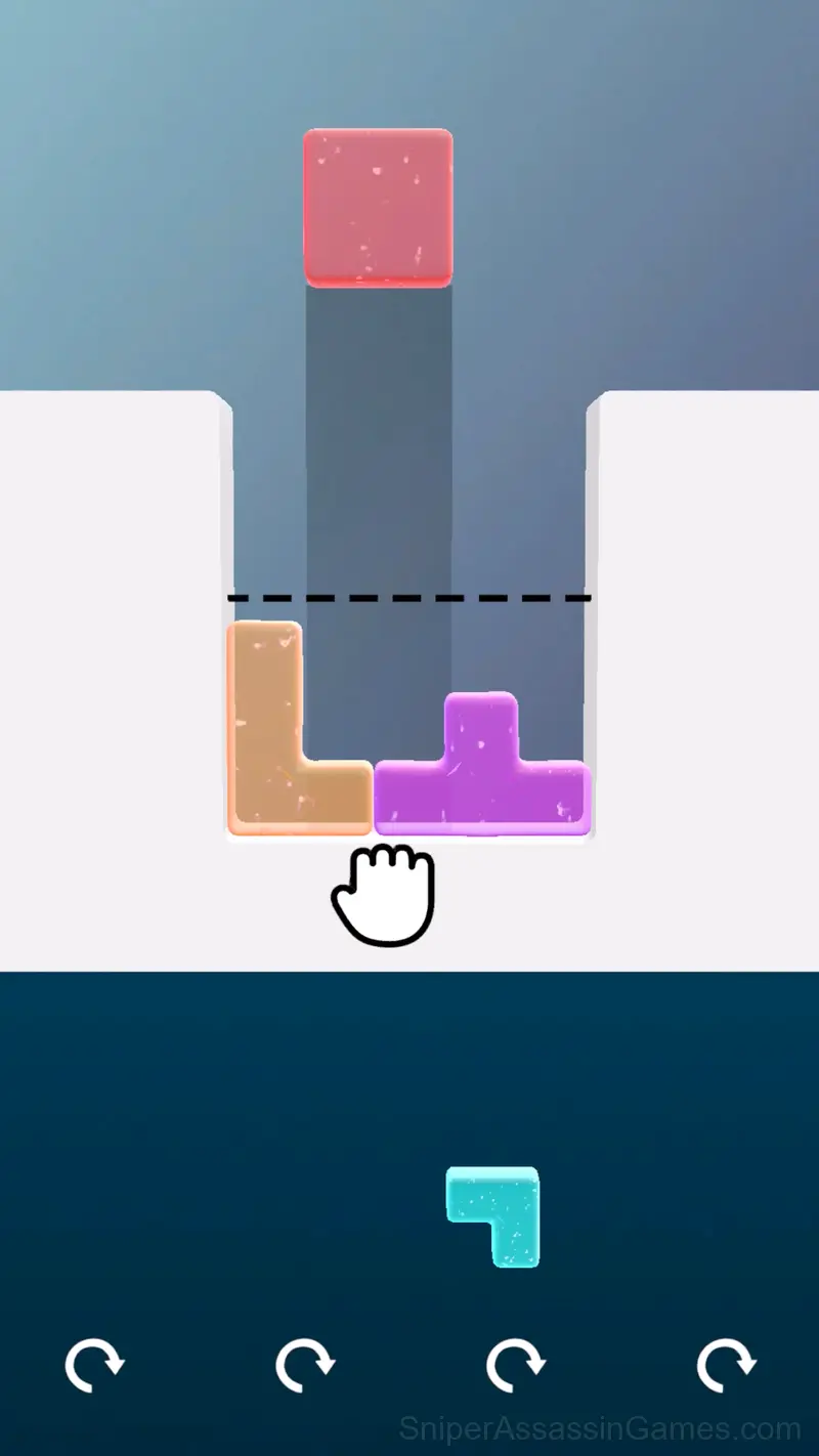 Slimetris - slime ASMR puzzle gameplay screenshot 3