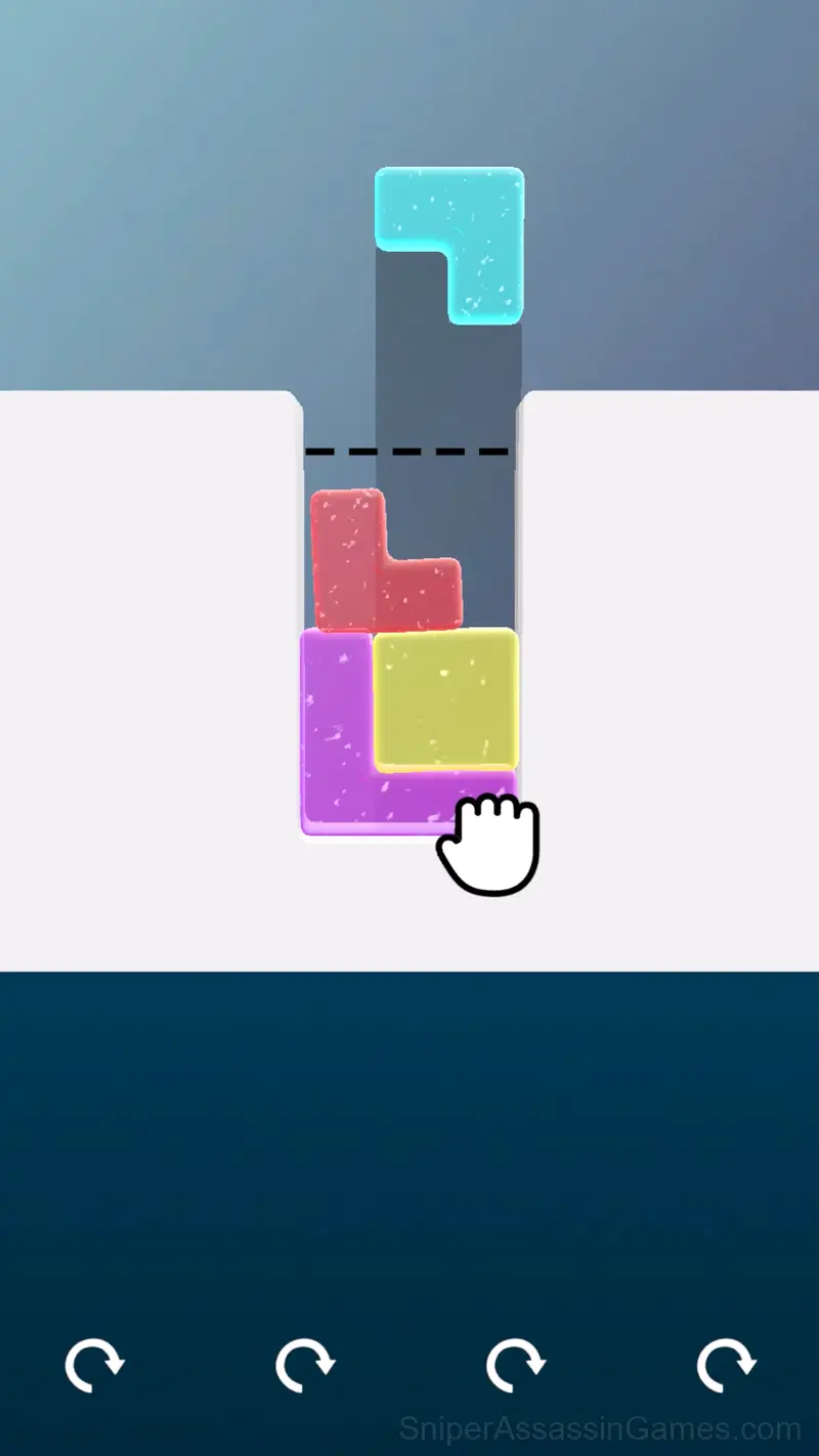 Slimetris - slime ASMR puzzle gameplay screenshot 4