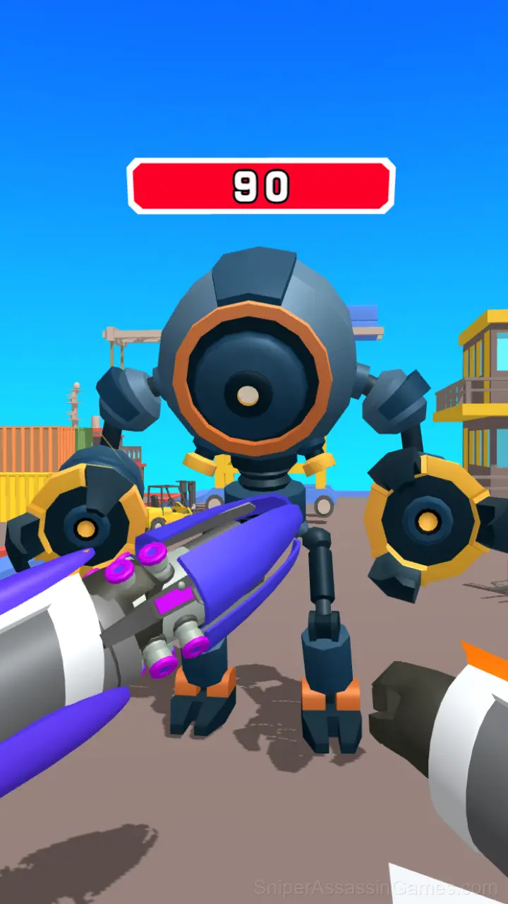 Robot Fighting gameplay screenshot 1