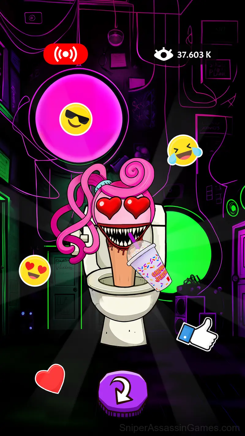 Mix Monster: ASMR Makeover gameplay screenshot 1