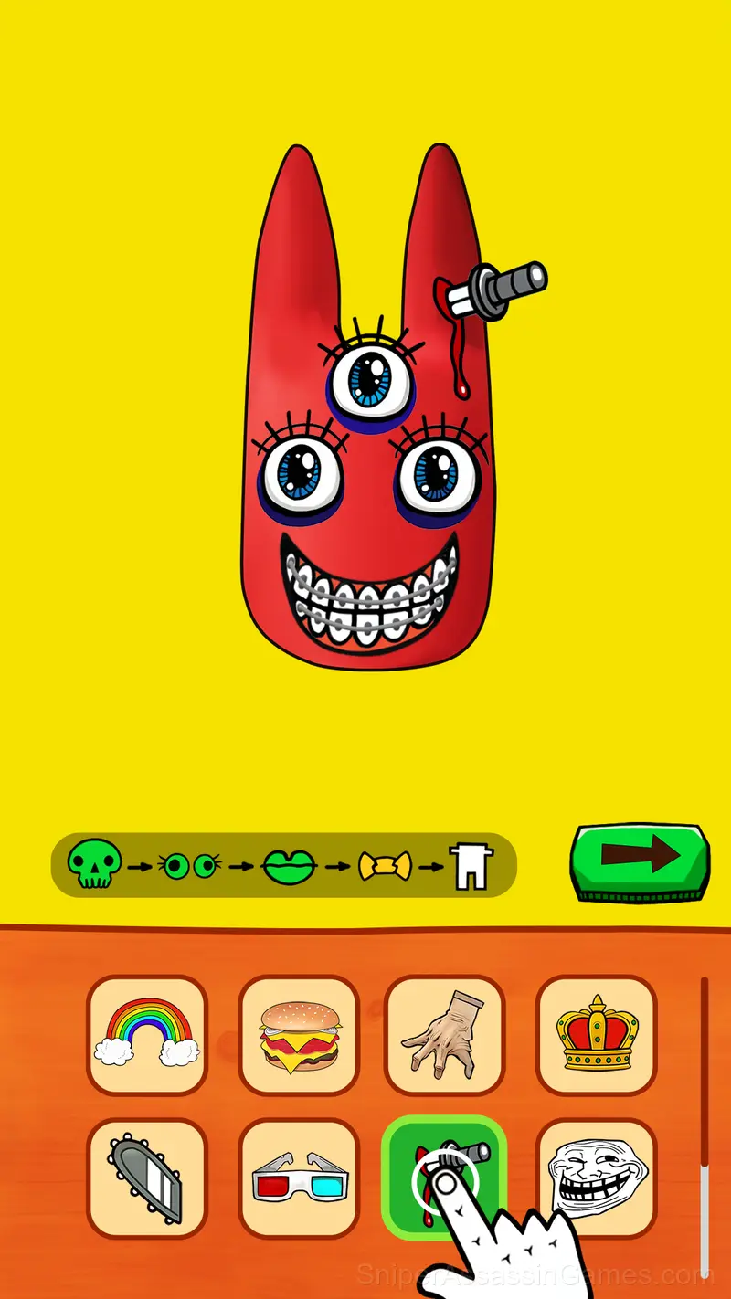 Mix Monster: ASMR Makeover gameplay screenshot 3