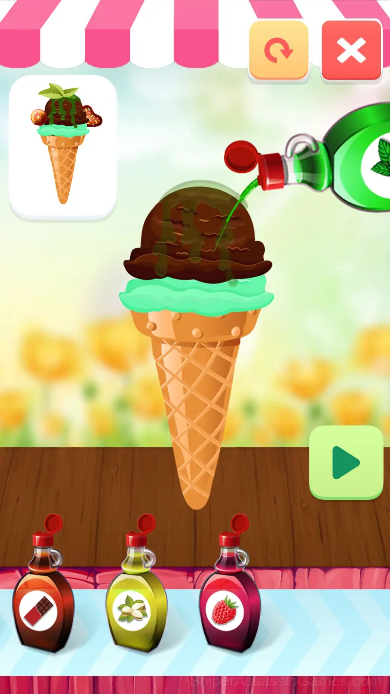 Ice Cream Maker - Cooking Game for Kids gameplay screenshot 2