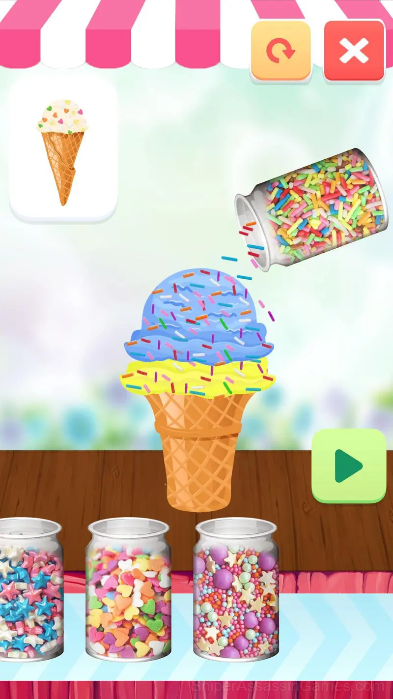 Ice Cream Maker - Cooking Game for Kids gameplay screenshot 6