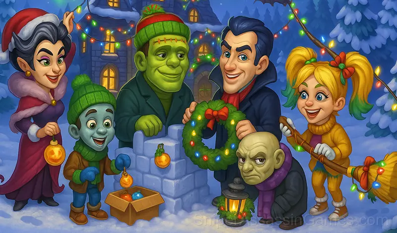 Play Halloween Farm: Monster Family