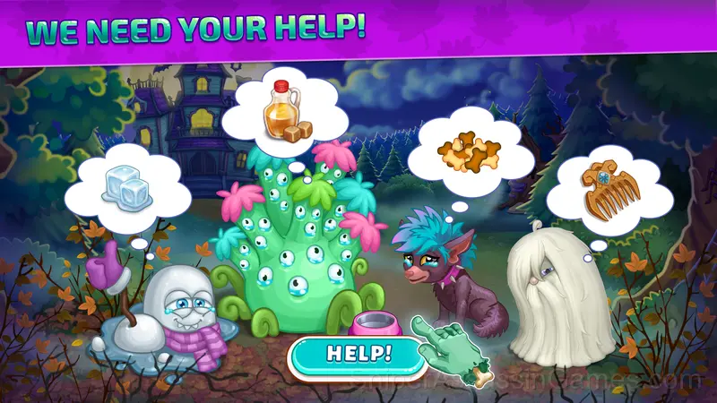 Halloween Farm: Monster Family gameplay screenshot 4