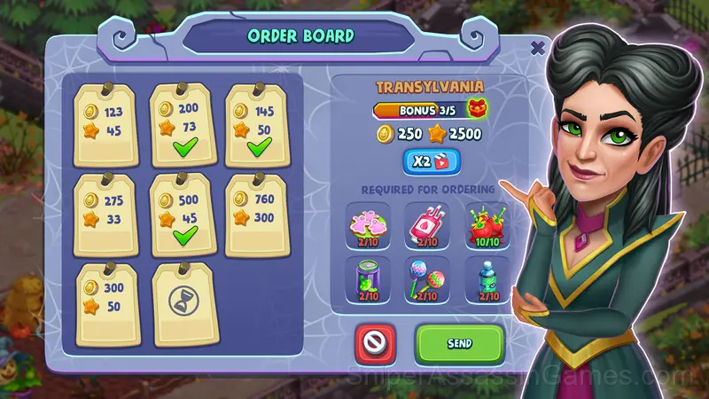 Halloween Farm: Monster Family gameplay screenshot 5