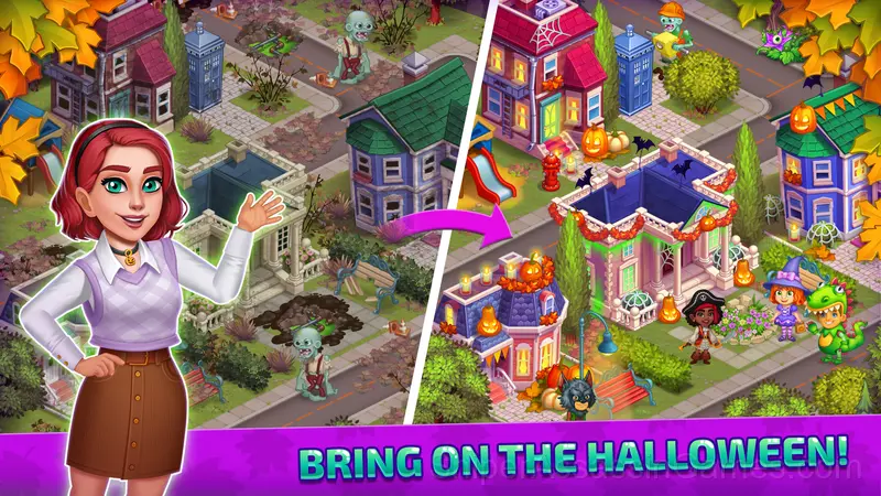 Halloween Farm: Monster Family gameplay screenshot 6