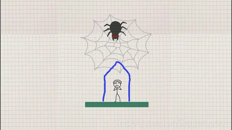 DOP: Stickman Rescue: Draw to Save gameplay screenshot 1