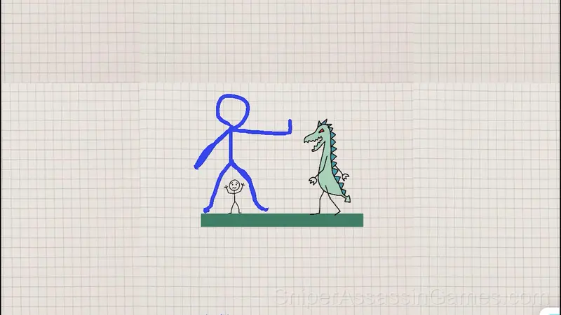 DOP: Stickman Rescue: Draw to Save gameplay screenshot 2