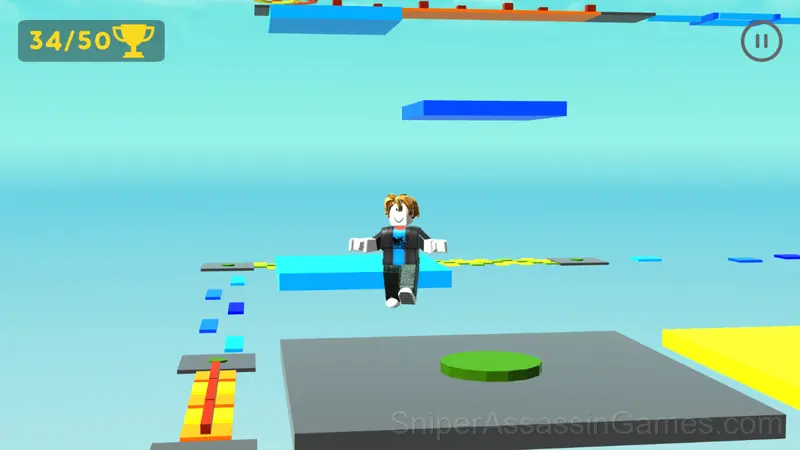 Roblox Obby: Road To The Sky gameplay screenshot 3